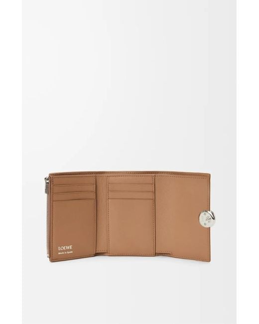 Loewe Brown Small Vertical Wallet