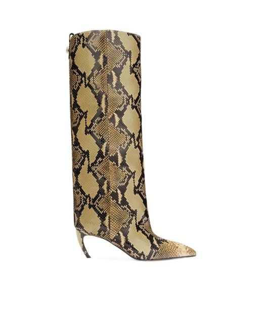 The Attico White The Lea Boots