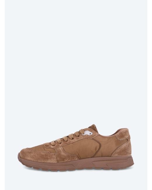 Prada Brown Prax 2.0 Sneakers for men