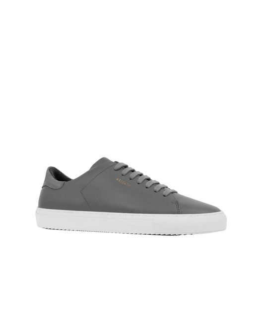 Axel Arigato Gray Clean 90 Low-Top Sneakers for men