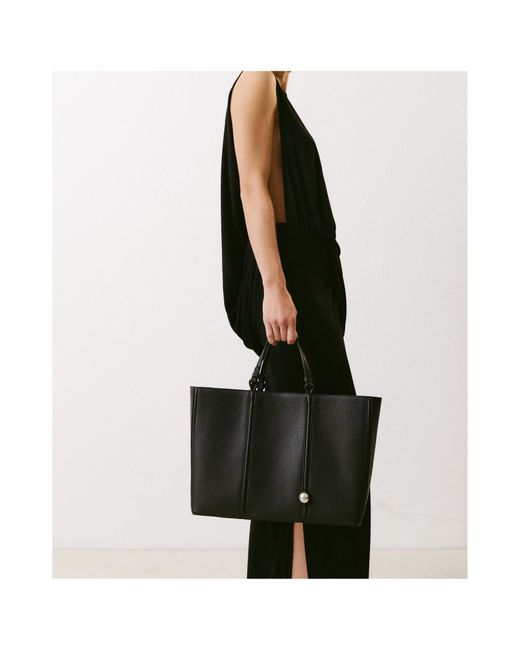 Jacquemus Black Double Handle Shoulder Bag for men