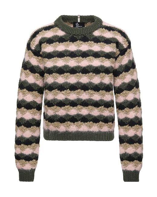 Moncler Multicolor Grenoble Striped Crewnek Jumper
