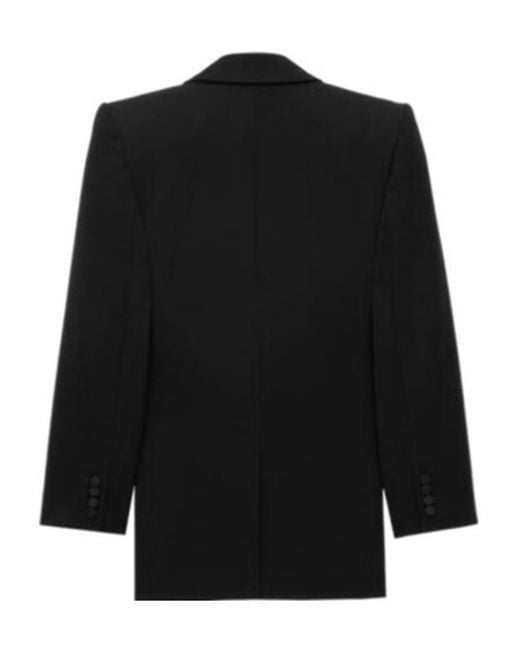 Saint Laurent Black Tuxedo Jacket