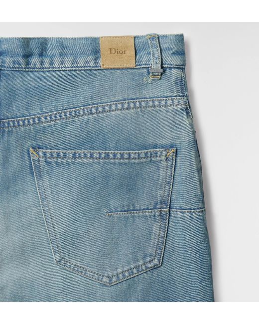 Dior Blue Iviera Flared Jeans