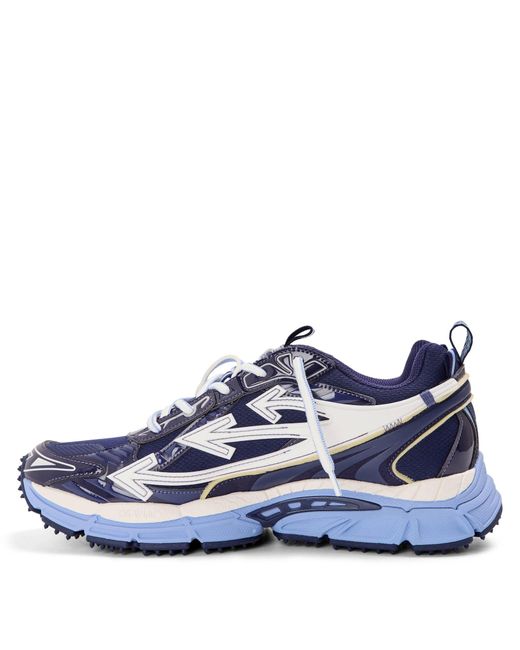 Off-White c/o Virgil Abloh Blue Retro-Inspired Comfort Sneakers for men