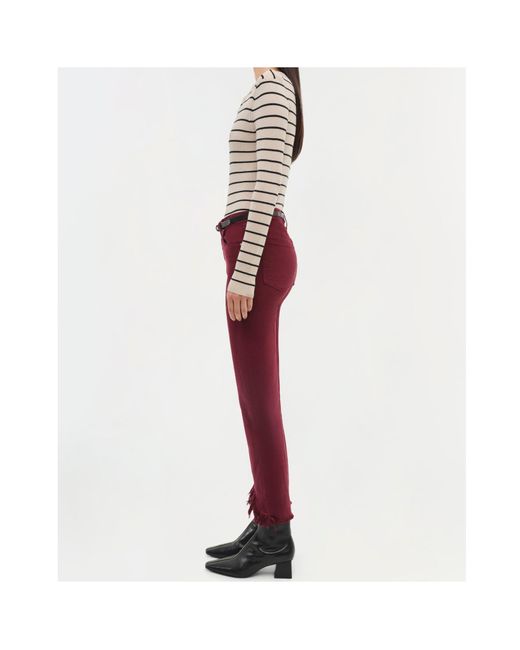 Jonathan Simkhai Red River Straight Trousers