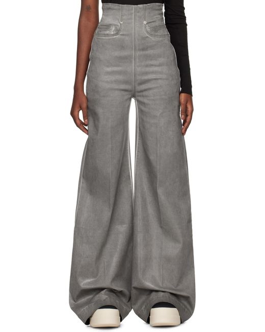 Rick Owens Dirt Cooper Jeans in Gray | Lyst