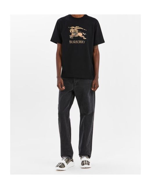 Burberry Multicolor Logo Check Sneakers for men