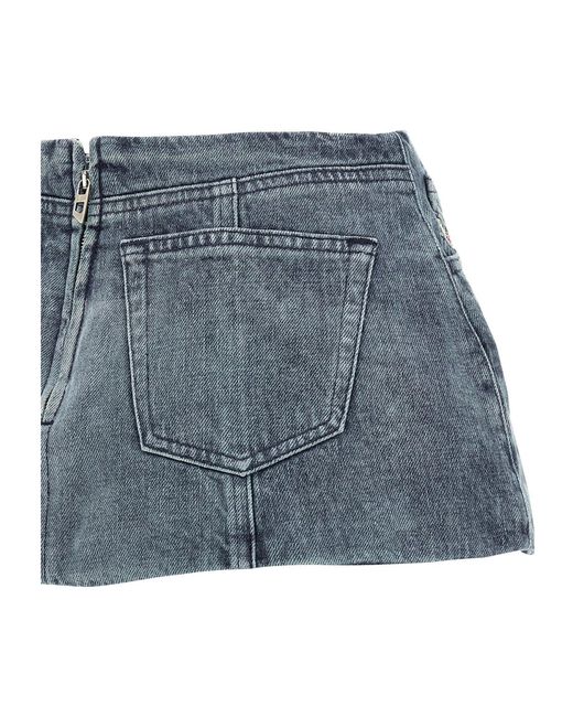 DIESEL Blue Denim Skirts