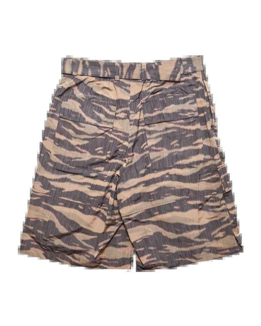 Jil Sander Multicolor Printed Shorts for men