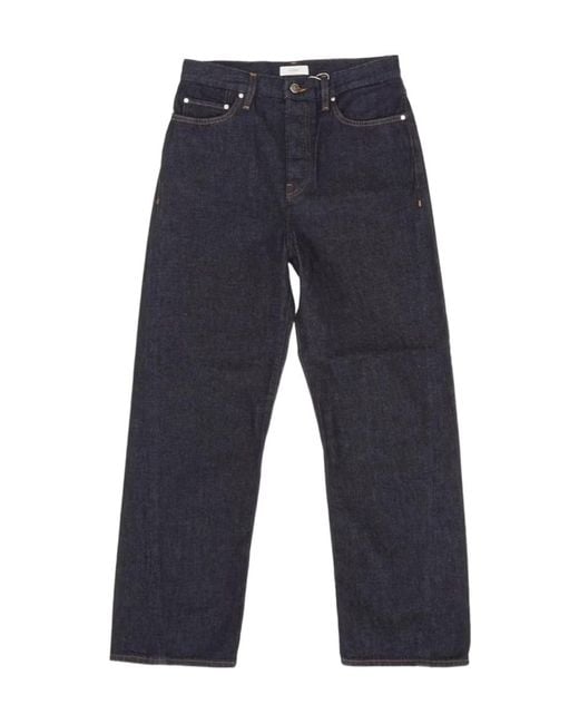 Totême Blue Belt Loop Jeans