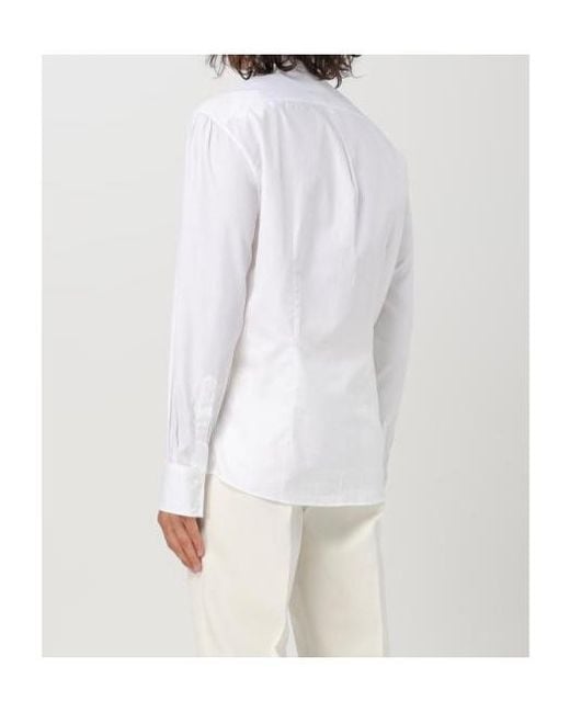 Brunello Cucinelli White Long Sleeved Shirt for men