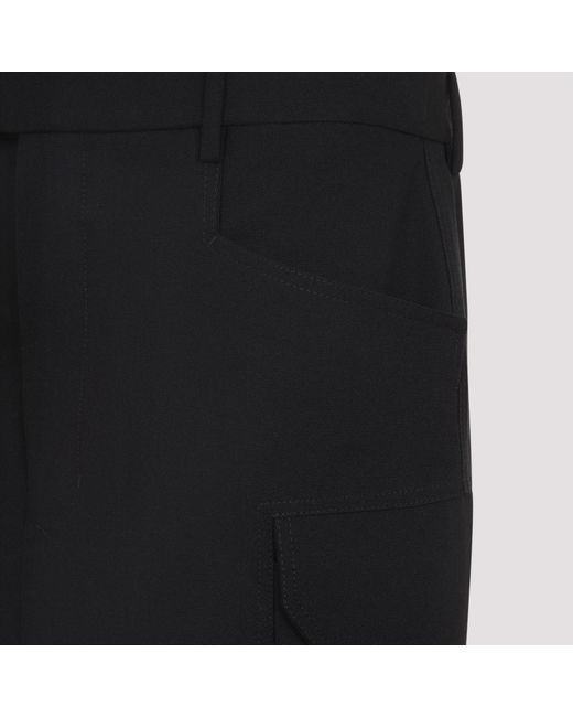 Rick Owens Black Firbanks Midi Skirt