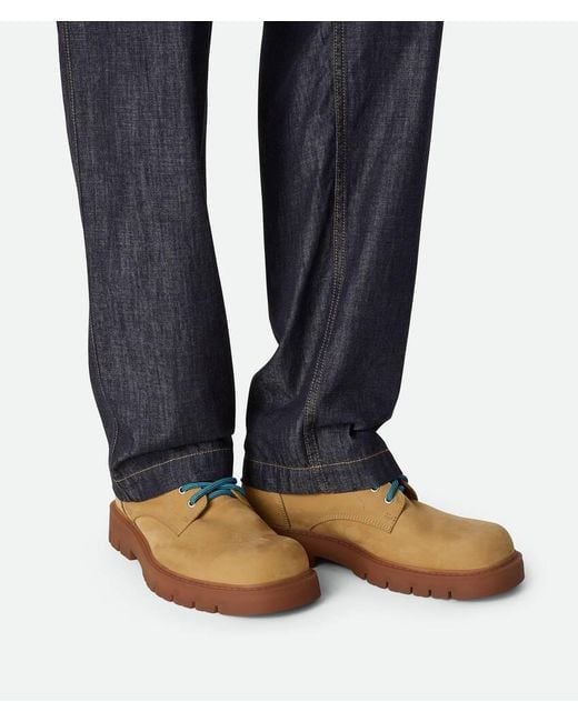 Bottega Veneta Brown Haddock Cropped Boot for men