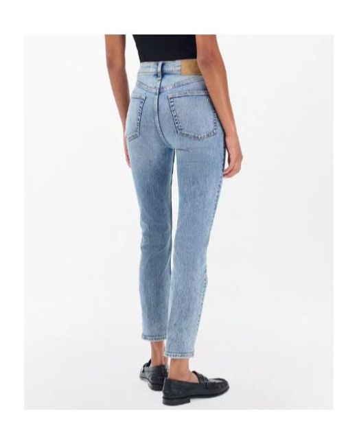 Rag & Bone Blue Wren Slim Straight Jeans