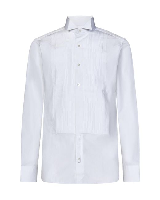 Tom Ford White Long Sleeve Shirt for men