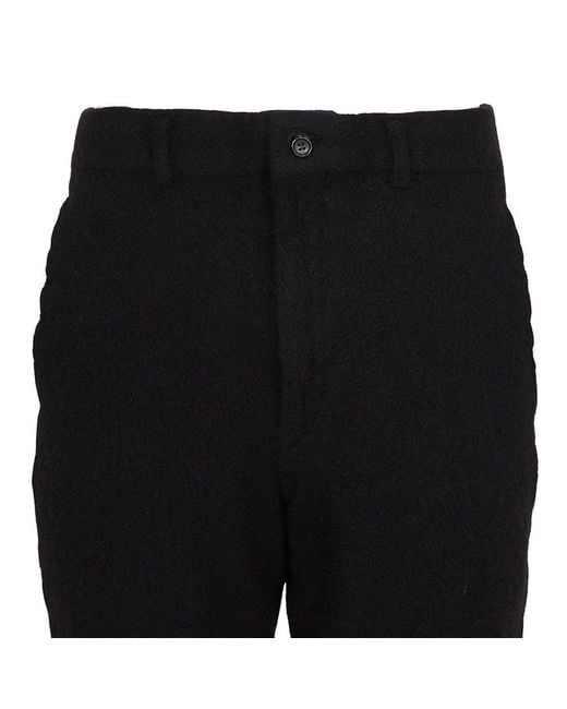 Comme des Garçons Black Belt Loops Slacks for men