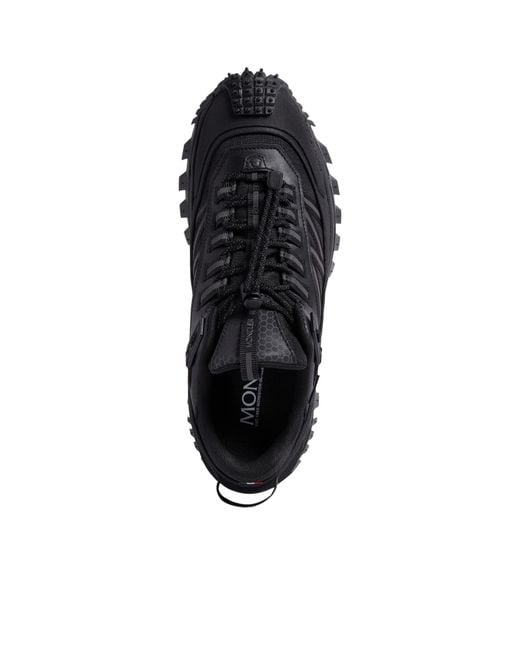 Moncler Black Trailgrip Gtx Lace-Up Sneakers for men