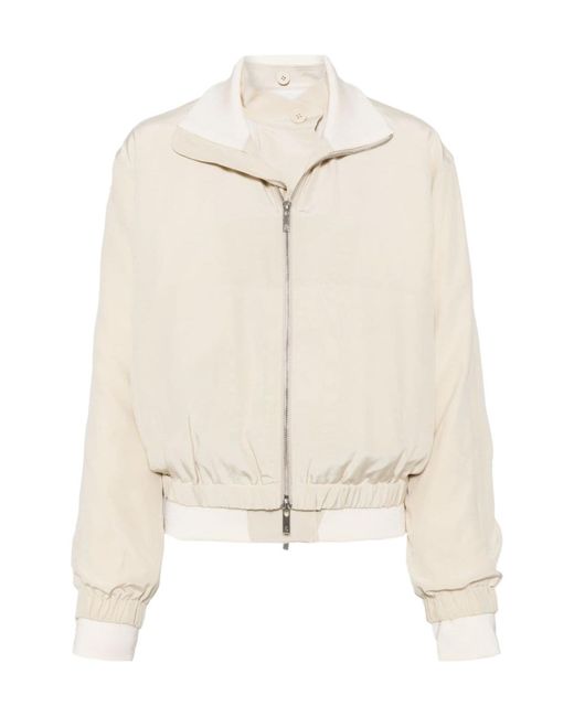 Helmut Lang Natural Stitched Double-Sided Jacket
