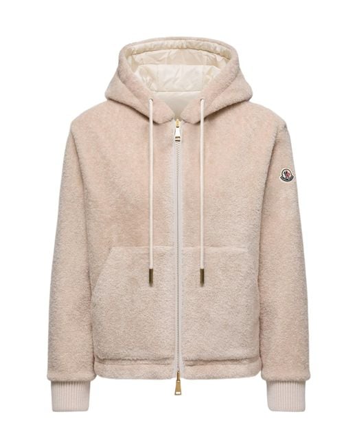 Moncler Natural Reversible Padded Hoodie