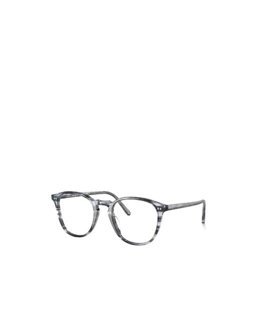 Oliver Peoples White Logo Flat Mirror for men