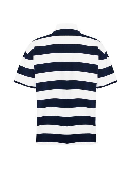 Givenchy Blue Short-Sleeve Polo Shirt for men