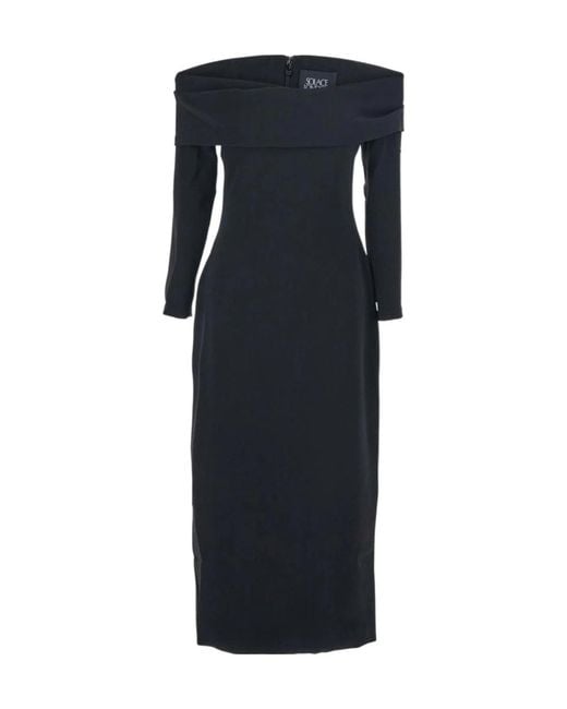 Solace London Blue London Yuni Midi Dress