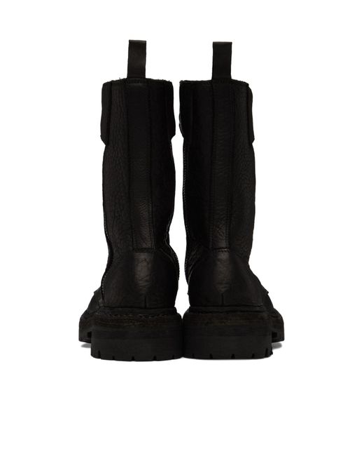 Guidi Black X Stylezeitgeist Lace-Up Boots for men