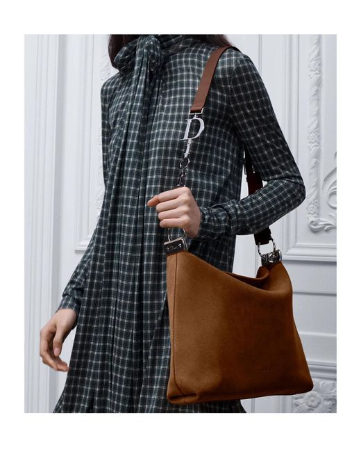 Dior Brown Medium Ly Bag