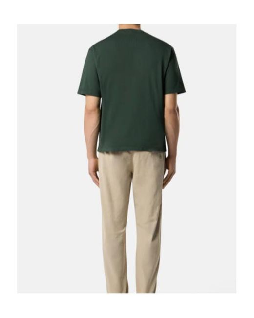 Stone Island Green Logo Patch Crewneck T-Shirt for men