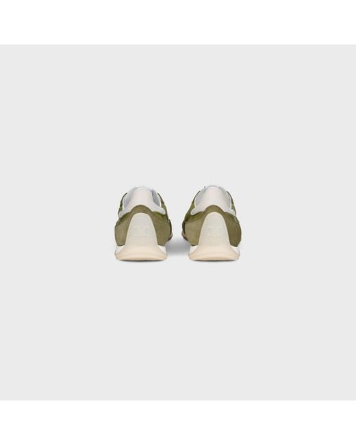 Céline Green Racer Sneaker for men