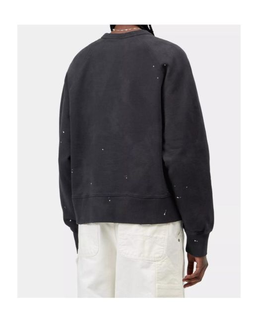 Carhartt Black Painter Logo-Print Sweatshirt