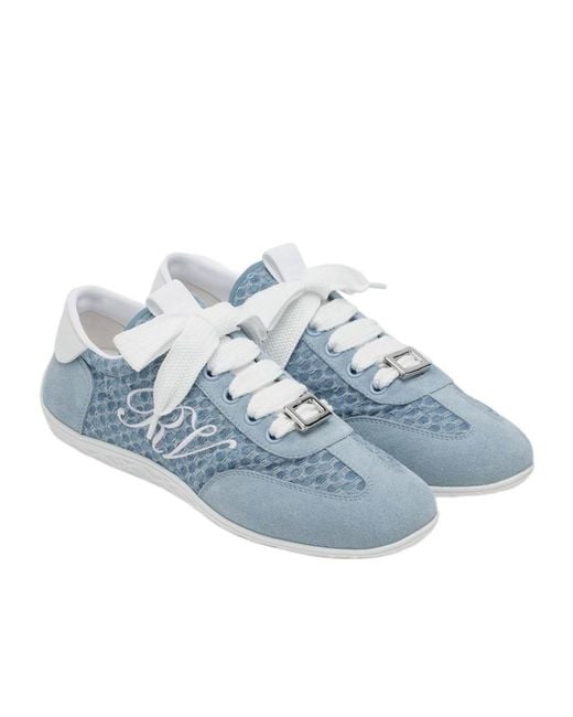 Roger Vivier Blue Viv' Low-Top Sneakers