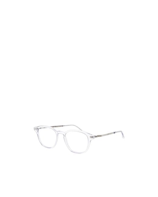 Mykita White Yura Square Frame Glasses for men