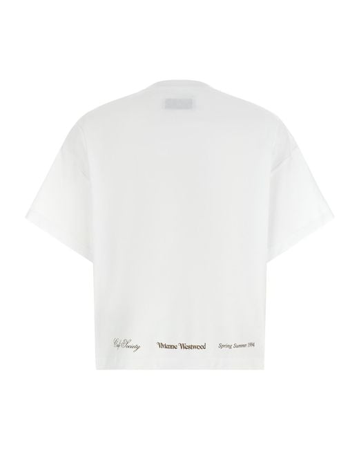Vivienne Westwood White Flower Box T-Shirt