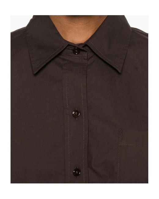 Frankie Shop Brown Long Sleeve Shirt
