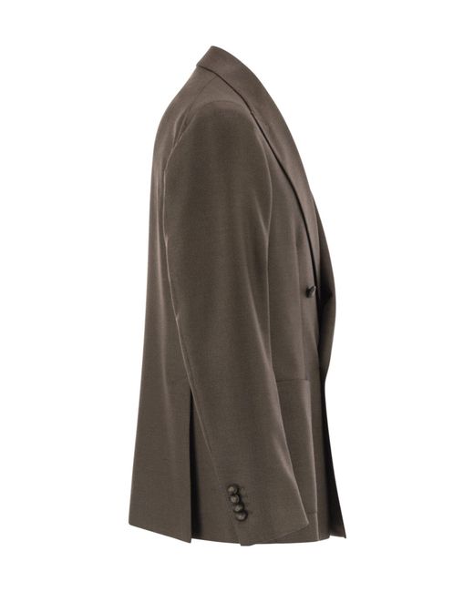 Tagliatore Green Warner Double-Breasted Jacket for men
