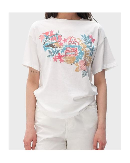 Ermanno Scervino White Short-Sleeved T-Shirt