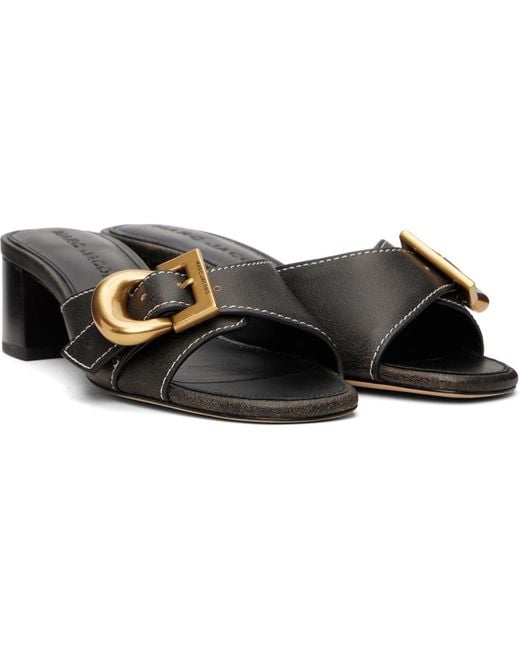 Marc Jacobs Black The Doll High-Heeled Sandals