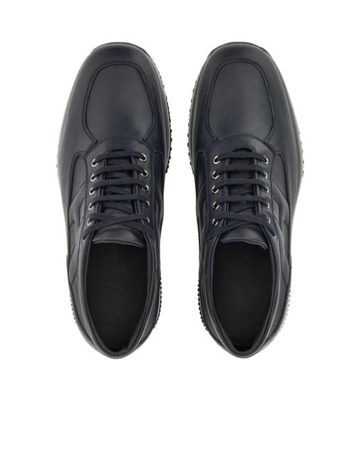 Hogan Black Sneakers Interactive for men