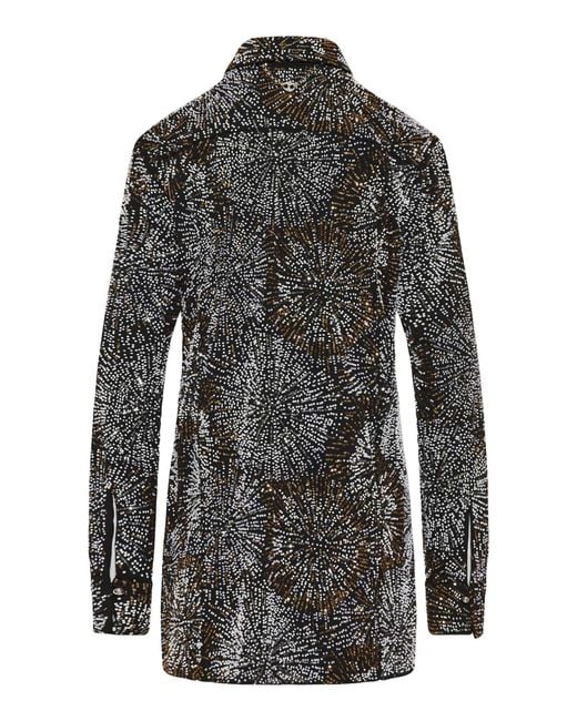 Rabanne Black Rabanne Sequin Embellished Shirt