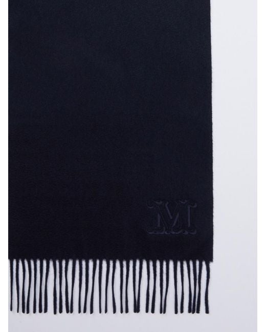 Max Mara Blue Cashmere Shawl