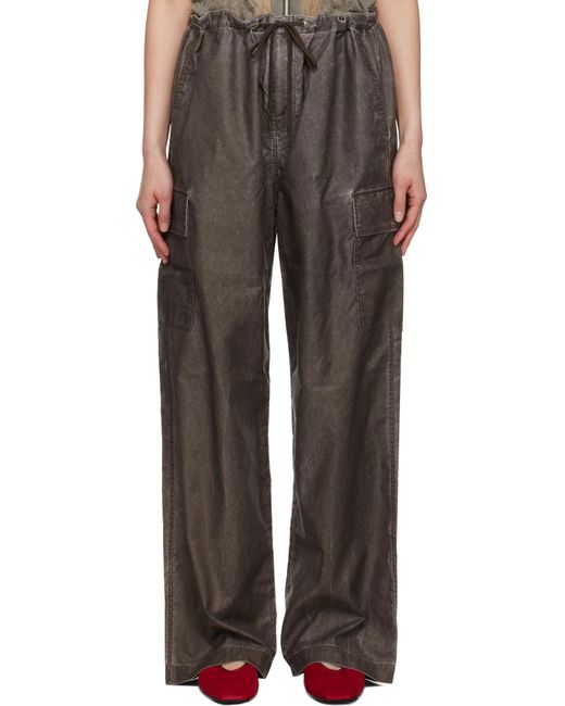 Our Legacy Gray Relaxed Fit Way Pants for men