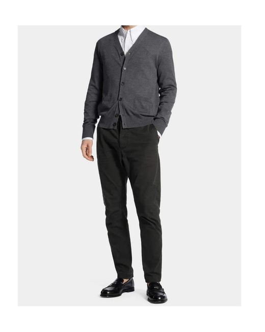 DSquared² Black D2 Sexy Tapered-Leg Chino Pants for men