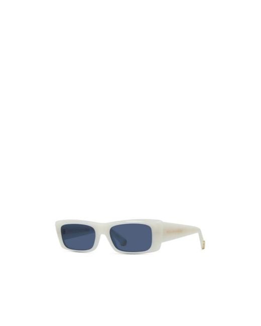 Stella McCartney Blue Rectangular Sunglasses