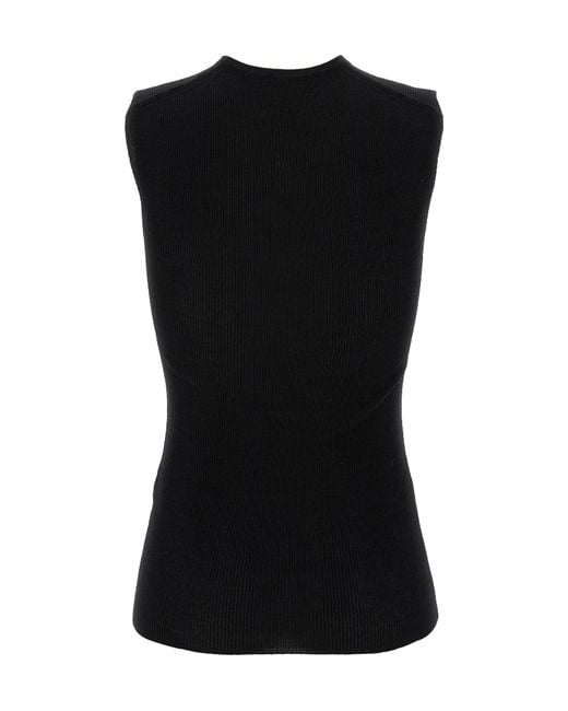 Khaite Black Renato Top
