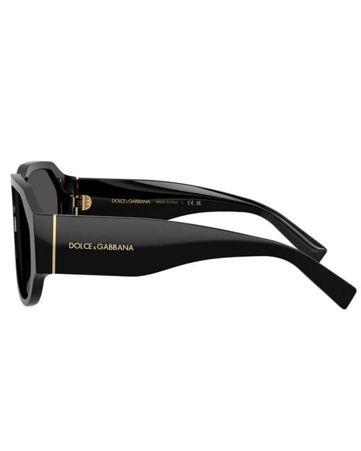 Dolce & Gabbana Black Full Frame Sunglasses for men