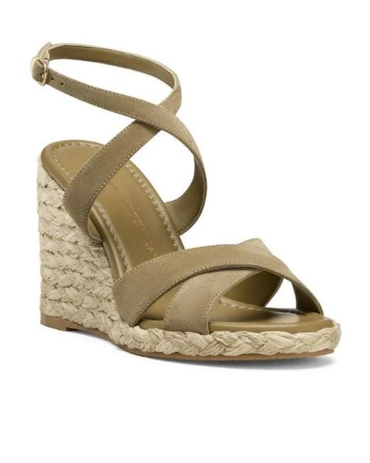 Stuart Weitzman Metallic Alyssa Wedge