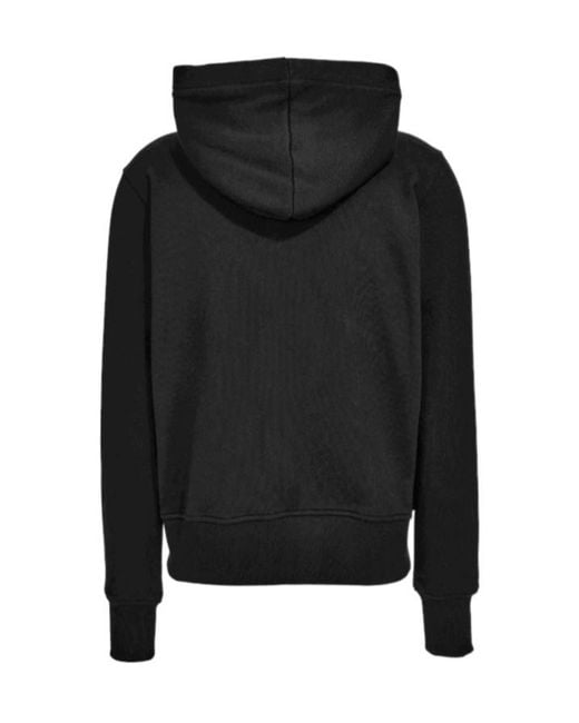 Versace Jeans Black V-Emblem Hoodie