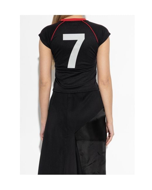Vetements Black Sports T-Shirt